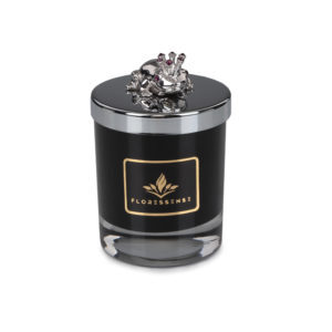 Floressense - bougie parfumée luxe - grenouille argent