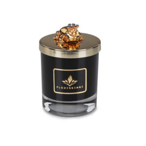Floressense - bougie parfumée luxe - grenouille or