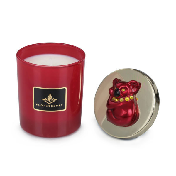 Floressense - bougies parfumées luxe - koala rouge